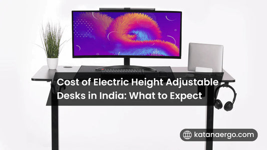 Cost of Electric Height Adjustable Desks in India: What to Expect