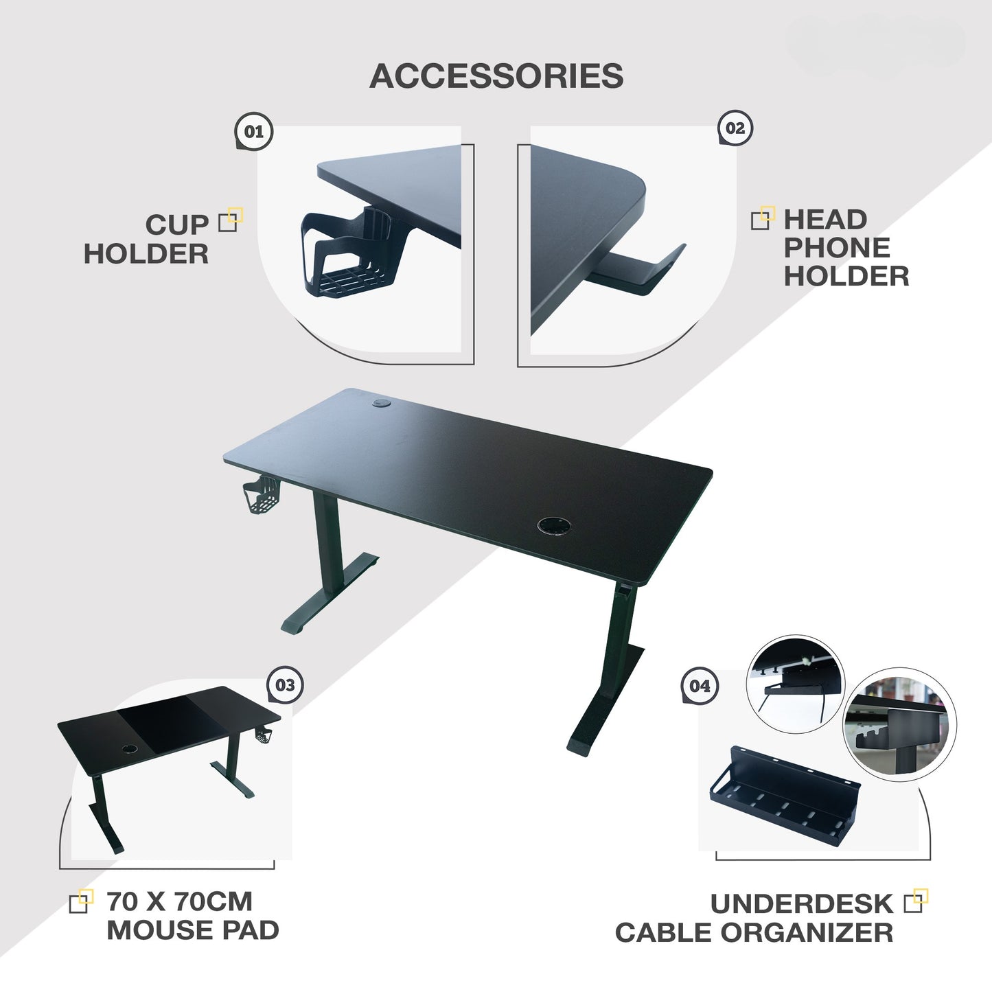 Katana Smart Electric Height Adjustable Sit Stand Desk