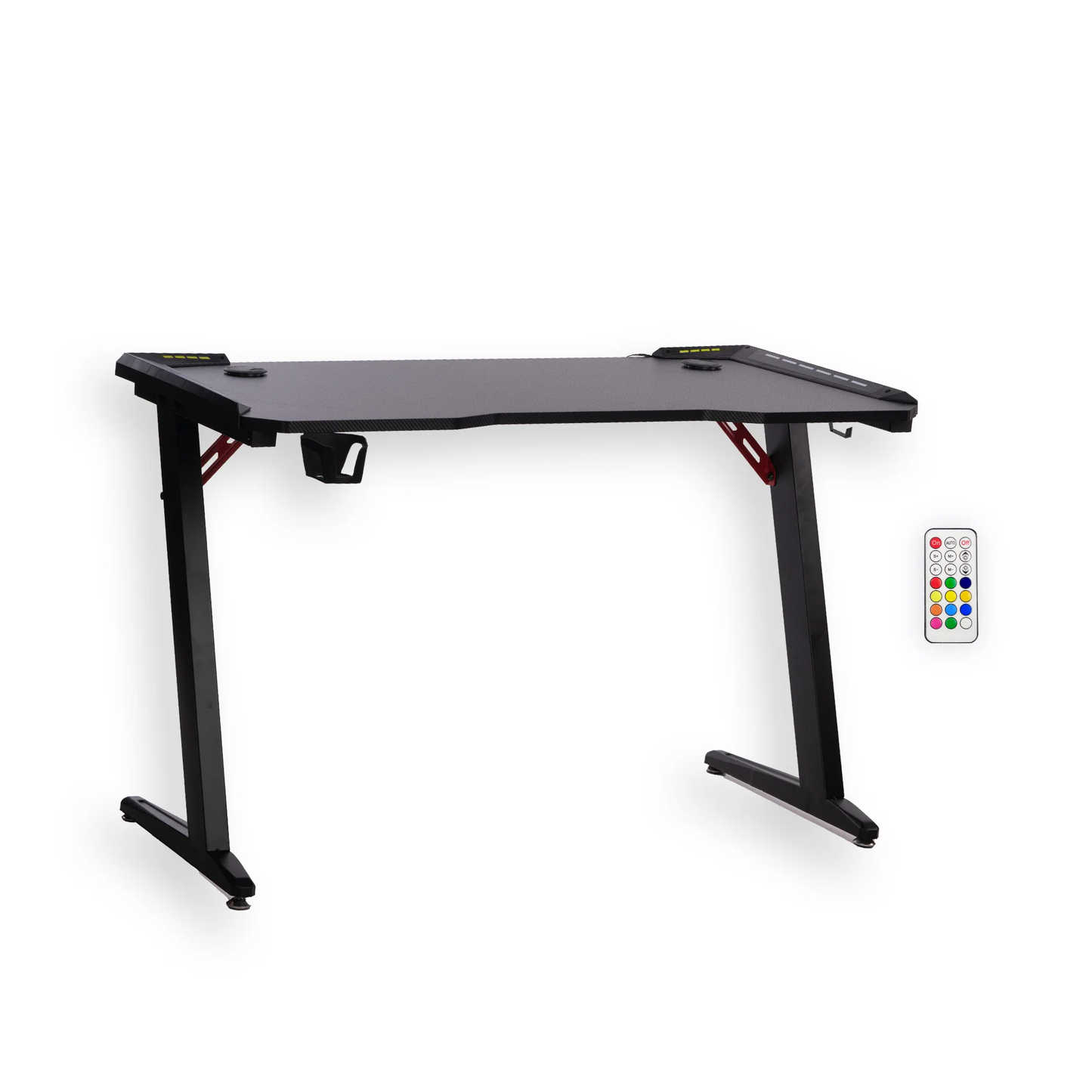 Z Desk - RGB Office & Gaming Desk with Remote-Controlled LED Lights