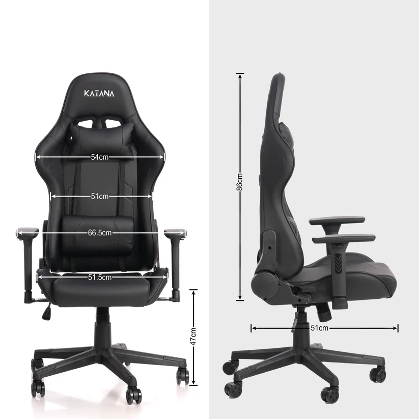 Luxury Premium Leather 3D Adjustable Armrests Gaming & Office Chair