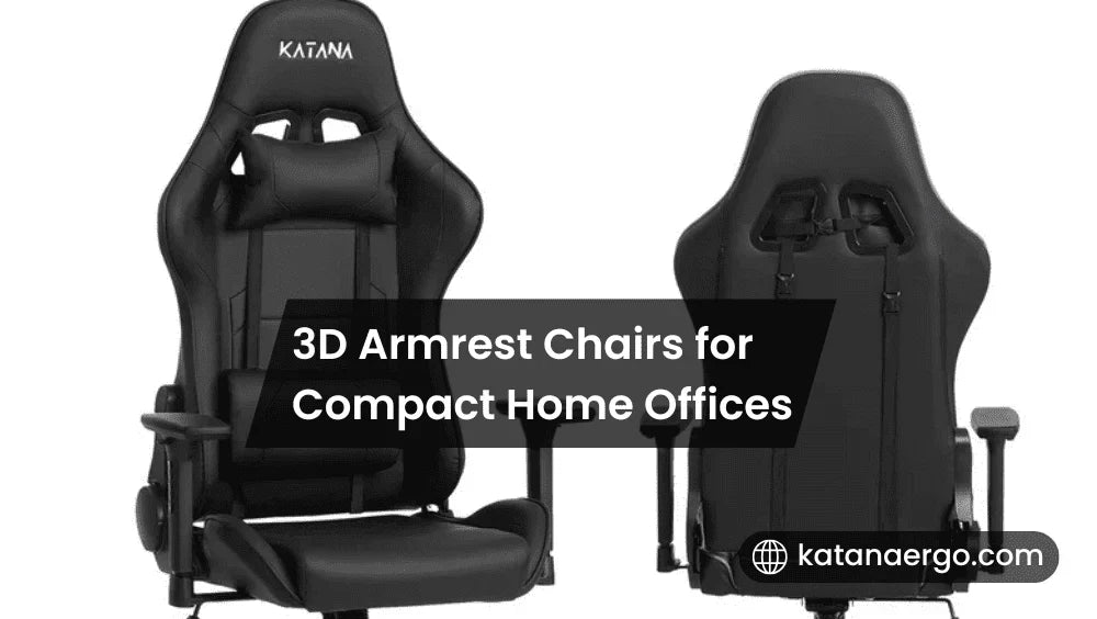 3D Armrest Chairs for Compact Home Offices