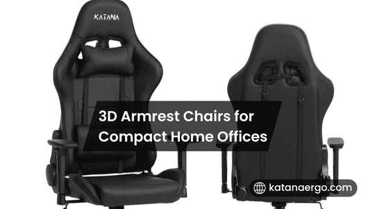 3D Armrest Chairs for Compact Home Offices