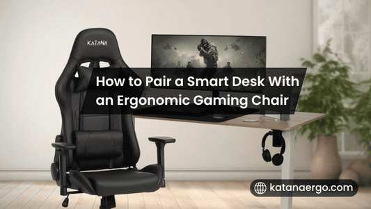 How to Pair a Smart Desk With an Ergonomic Gaming Chair