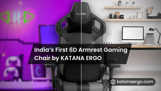 India’s First 6D Armrest Gaming Chair by KATANA ERGO